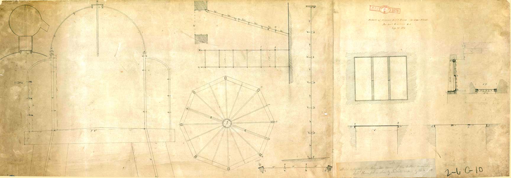 1835 Details Of Proposed Lighthouse